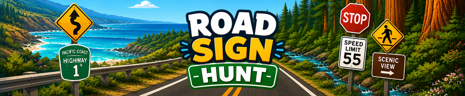 Road Sign Hunt - Play now